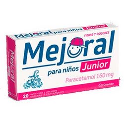 Mejoral niños x 10 comprimidos